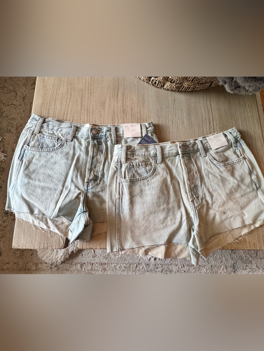 Universal Thread Light Blue Denim Cutoff Shorts